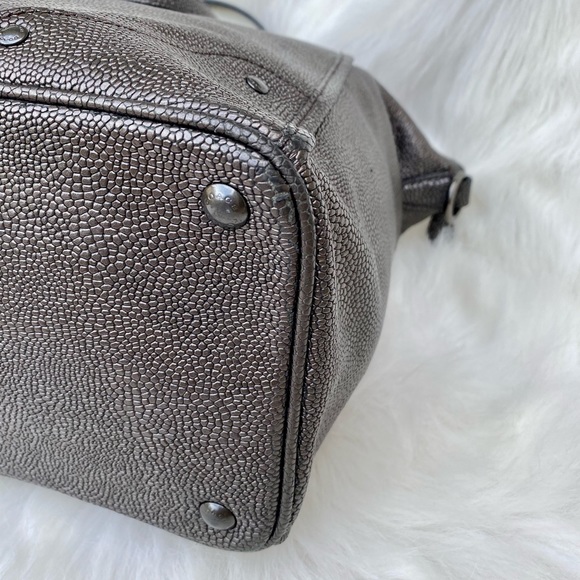 Coach ✨ Mickie Caviar Grain Leather Satchel - Picture 13 of 16